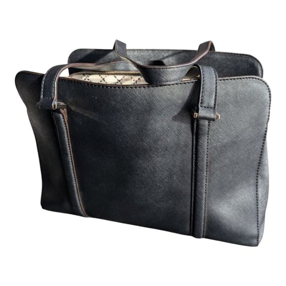 Kate Spade Newbury Lane Black Saffiano Leather Satchel bag - Picture 8 of 9